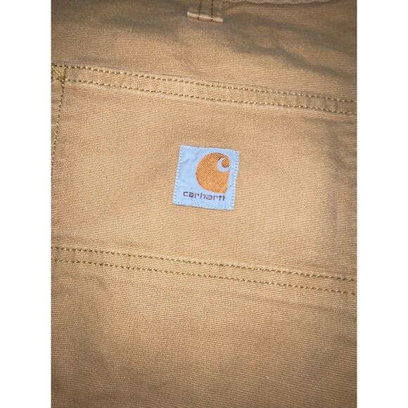 Carhartt Shorts Mens 42 Tan Rugged Flex Relaxed Fit Canvas Work Utility - Picture 10 of 10